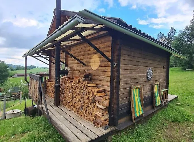 Dom wakacyjny Holzhuette Allein Am Waldrand *